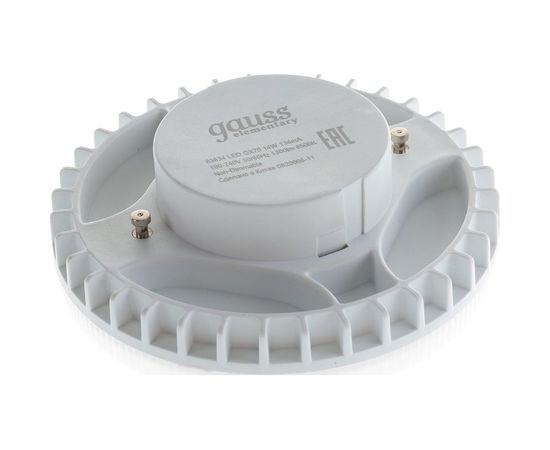 Лампа Gauss Elementary GX70 14W 1300lm 6500K LED 1/10/50 83834 – изображение 4