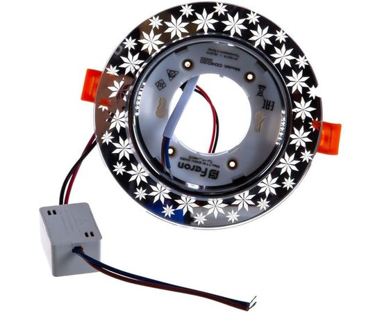 Светильник с подсветкой FERON 20LED 2835 4000K, 15W GX53, без лампы, прозрачный, хром, CD4030 32653 – изображение 2