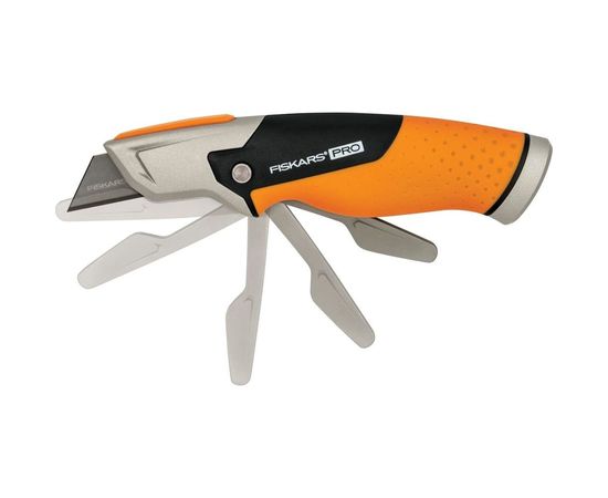 Строительный нож с фиксированным сменным лезвием Fiskars CarbonMax 1027222 – изображение 5