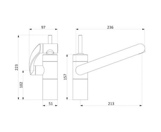 Смеситель для кухни Damixa 290007464 – изображение 3