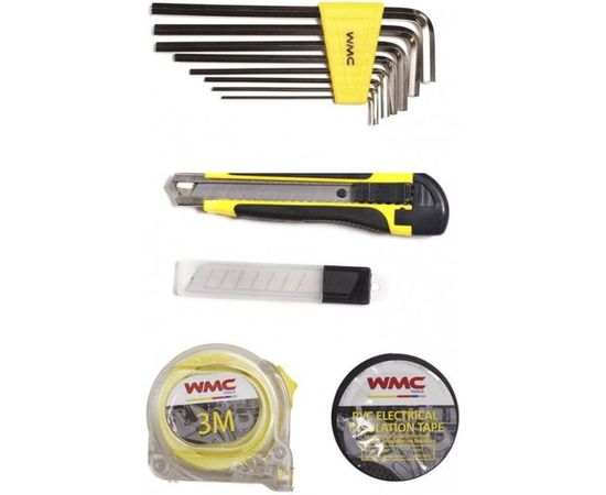 Набор инструментов для электрика WMC TOOLS 34пр 1034 – изображение 2