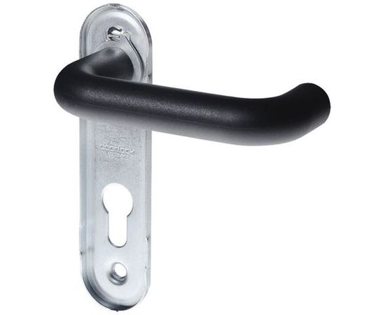 Гарнитур для пожарных дверей DOORLOCK V S38KP/F PZ72 серия Variant, на короткой накладке, черный, подпружиненная, А=47-75мм 79050 – изображение 4