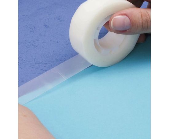 Матовая клейкая лента BRAUBERG 19 мм х 33 м невидимая 227257 – изображение 3