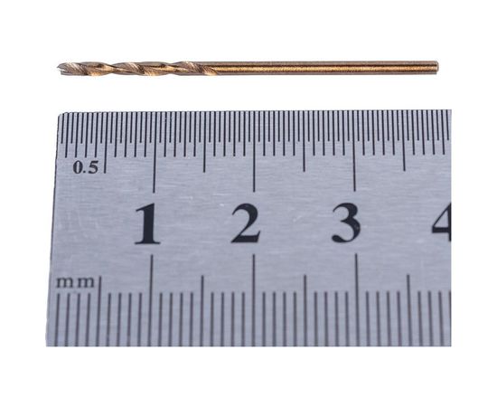 Сверло по металлу КОБАЛЬТ (1.5х18х40 мм; Р6М5К5; класс А1) Gigant GT-130 – изображение 5