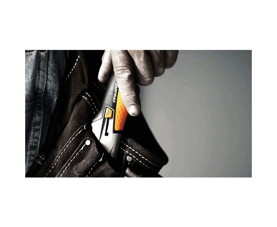 Строительный нож с фиксированным сменным лезвием Fiskars CarbonMax 1027222 – изображение 8