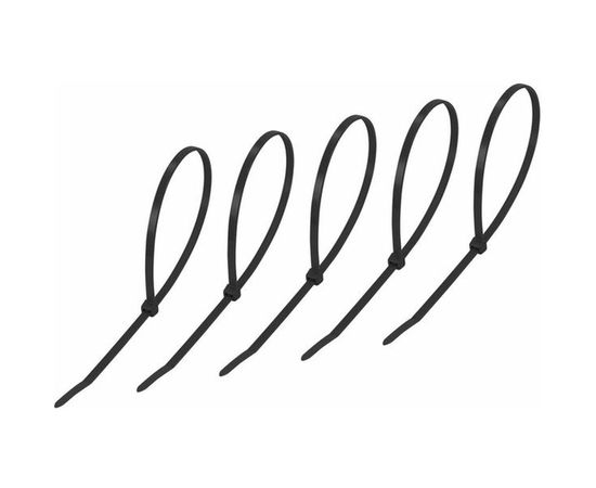 Хомут REXANT nylon 400x5.0 мм 25 шт черный 07-0401-25 