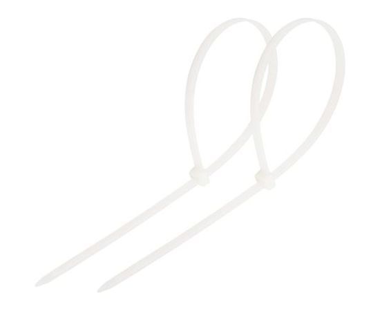 Нейлоновая хомут-стяжка REXANT 80x2,5 мм, белая, упаковка 25 шт. 07-0080-25 