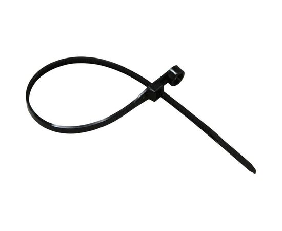 Хомут под винт REXANT nylon 4.3x200 мм 100 шт черный 07-0205 