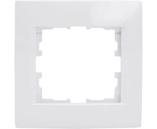 Горизонтальная рамка LEZARD KARINA б/ вст белая 707-0200-146 
