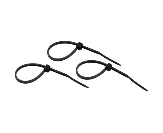 Хомут REXANT nylon 100x2.5 мм 25 шт черный 07-0101-25 