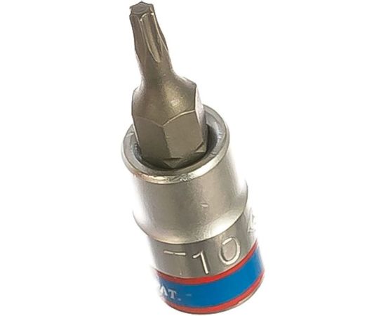 Торцевая насадка (бита) 1/4", TORX T10, 37мм KING TONY 203310 