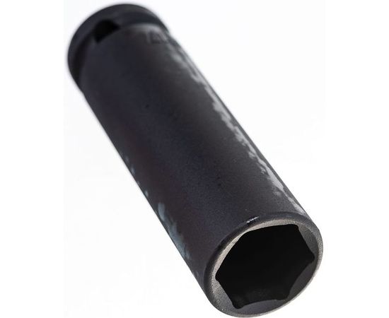 Торцевая ударная головка 1/2 х 17 мм, длина 82 мм, глубокая, тонкостенная, 6-гранная JTC-448117 