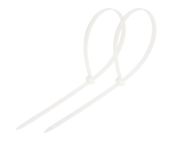 Хомут REXANT nylon 250x4.0 мм 100 шт белый 07-0250 