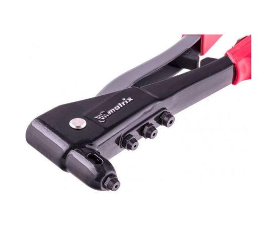 Заклепочник литой, 260 мм, заклепки 2,4-3,2-4,0-4,8 мм MATRIX 40551 – изображение 2