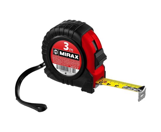 Рулетка MIRAX Rubber 3м/18мм, в обрезиненном корпусе 34011-03-18_z02 – изображение 2