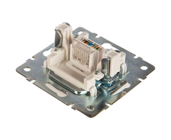 Компьютерная розетка LEZARD KARINA белая 707-0288-139 – изображение 2