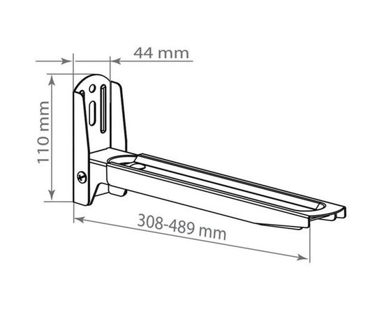 Кронштейн для СВЧ печей Kromax MICRO 6w white 26031 – изображение 4