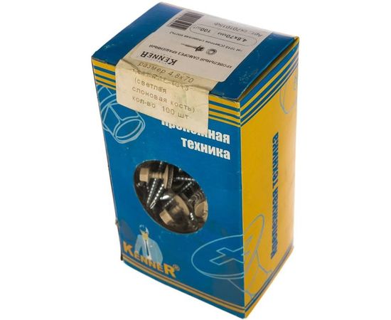 Кровельный саморез Kenner 4,8х70 RAL1015 светлая слоновая кость 100шт ск701015ф – изображение 2