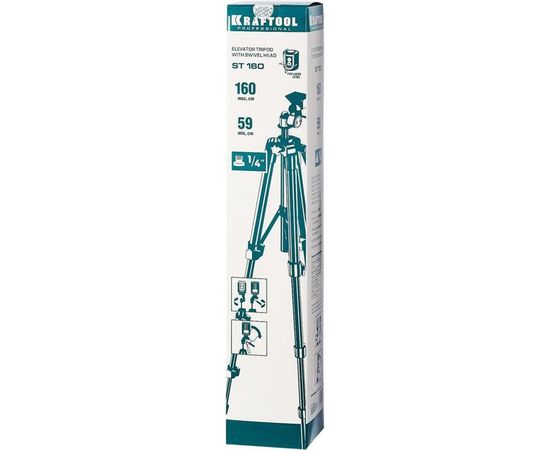 Элевационный штатив KRAFTOOL ST 160 34714 – изображение 3