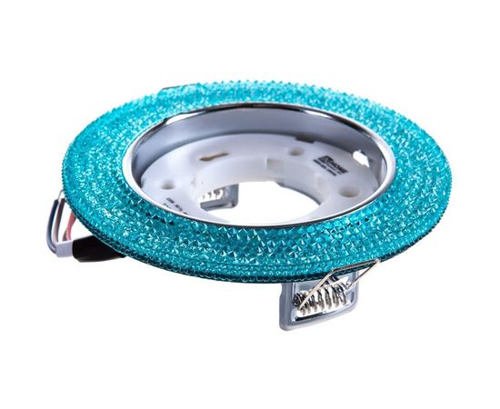 Встраиваемый светильник IN HOME GX53R-R22L-crystal Голубой/Хром 4690612016535 – изображение 3
