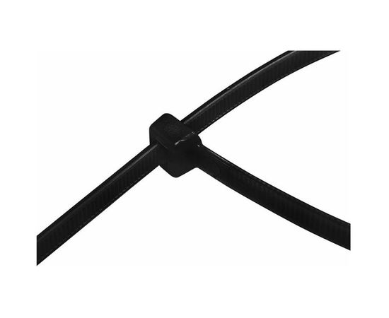 Хомут REXANT nylon 250x5 мм 100 шт черный (предлагаем аналог 57-0251-5) 07-0251-5 – изображение 3