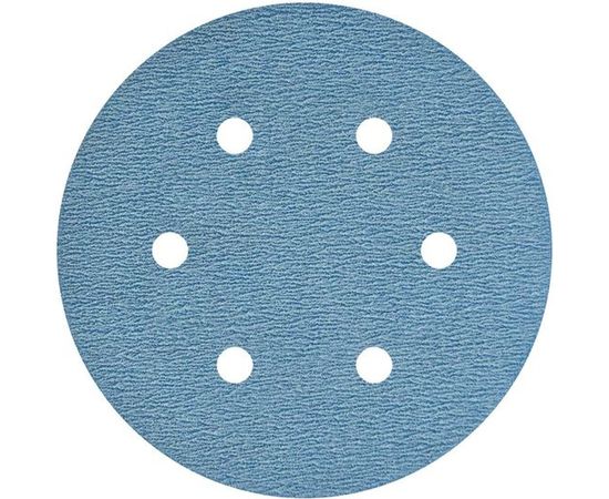 Круг шлифовальный на липучке FILM (5 шт; 150 мм; 6 отверстий; P320) NAPOLEON npf5-150-6-320 – изображение 2