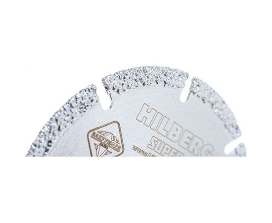 Диск алмазный отрезной Super Master 76х10 мм Hilberg 510076 – изображение 3