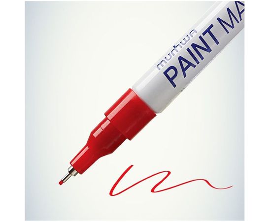 Маркер краска Munhwa красный, 1 мм EFPM-03 – изображение 4