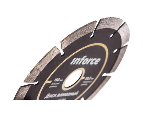 Диск алмазный по бетону (150х22.2 мм) для УШМ Inforce 11-01-510 – изображение 3