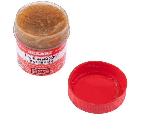 Жир паяльный АКТИВНЫЙ (20 гр) REXANT 09-3670 – изображение 5