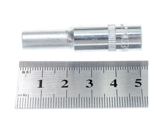 Головка торцевая глубокая 6-гранная (1/4"DR; 5,5 мм) Jonnesway S04HD21055 – изображение 2