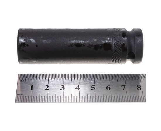 Торцевая ударная головка 1/2 х 17 мм, длина 82 мм, глубокая, тонкостенная, 6-гранная JTC-448117 – изображение 2