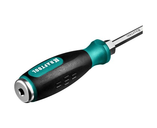 Ударная отвертка KRAFTOOL Impact стержень из CrMo стали, 250033-6 – изображение 6