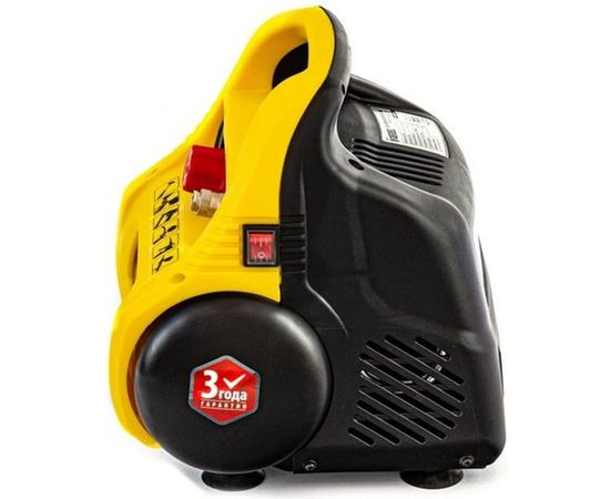 Воздушный безмасляный компрессор DENZEL РС 1 6-180, 1,1 кВт, 180 л мин, 6 л 58057 – изображение 2