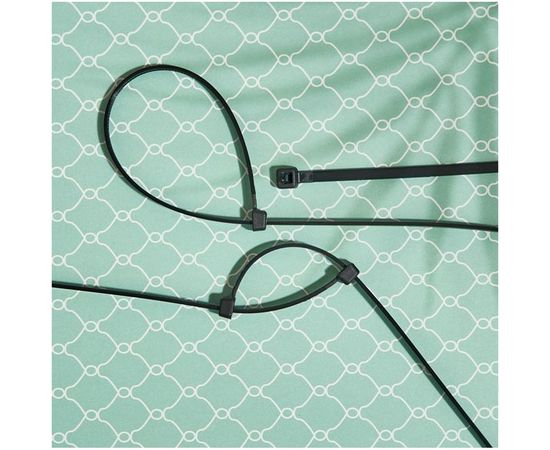 Хомут REXANT nylon 250x4.0 мм 100 шт черный 07-0251 – изображение 2