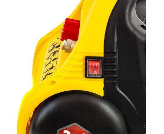 Воздушный безмасляный компрессор DENZEL РС 1 6-180, 1,1 кВт, 180 л мин, 6 л 58057 – изображение 8