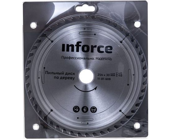 Диск пильный по дереву (254х30 мм; 48Z) Inforce 11-01-608 – изображение 9