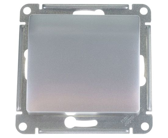 1-клавишный переключатель Schneider Electric GLOSSA 10АХ, АЛЮМИНИЙ GSL000361 