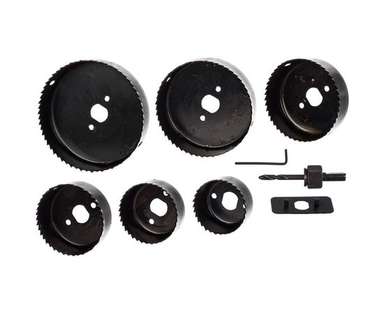 Набор кольцевых коронок по дереву MASTER (8 шт; 51-102 мм) STAYER 29600-H8 