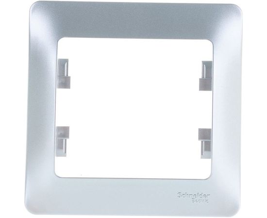 1-постовая рамка Schneider Electric GLOSSA АЛЮМИНИЙ GSL000301 