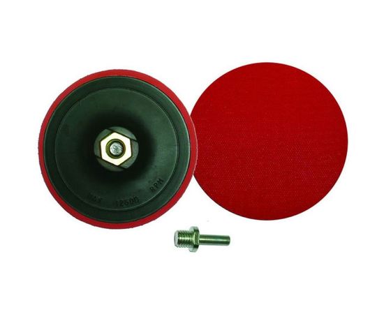 Диск шлифовальный тонкий с липучкой (125 мм; М14х2) для УШМ и дрели SKRAB 35707 