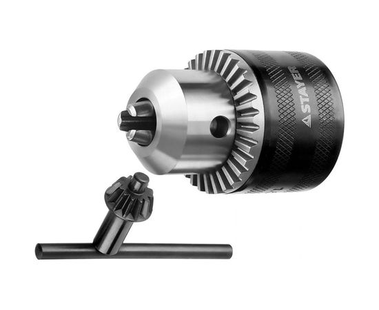 Патрон ударный ключевой 1/2", 1,5-13 мм STAYER 29055-13-1/2 