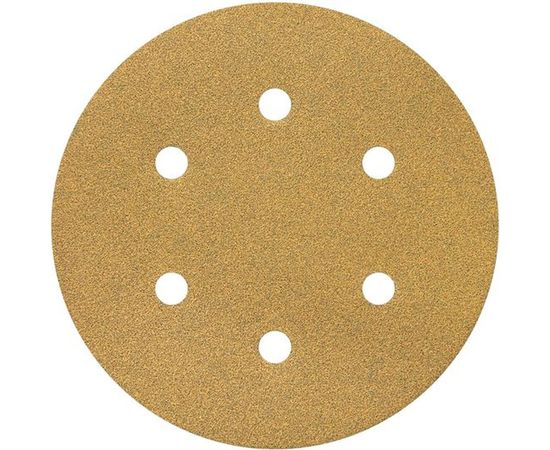 Круг шлифовальный на липучке siaone 1944 (5+1 шт; 150 мм; 6 отверстий; P100) sia Abrasives so6-150-6-100 