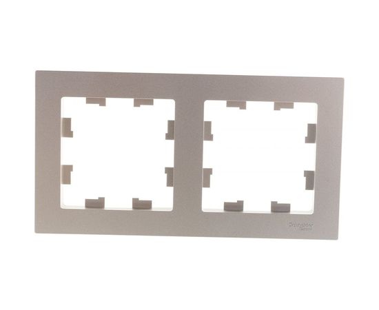 Рамка Schneider Electric 2-м ATLAS DESIGN универс. шампань ATN000502 