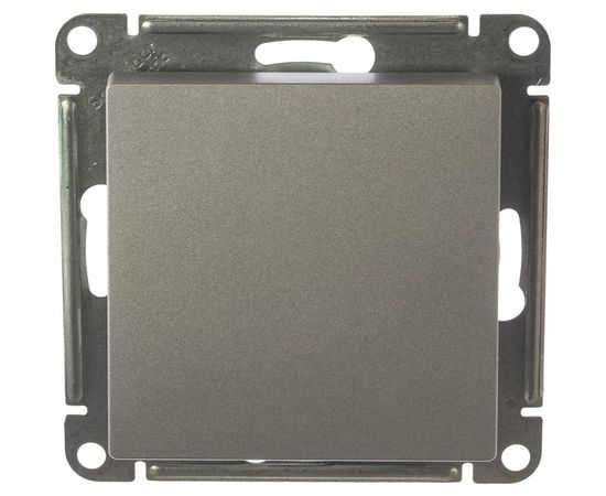 Механизм переключателя Schneider Electric 1-кл. ATLAS DESIGN 10АХ алюминий ATN000361 1240249 