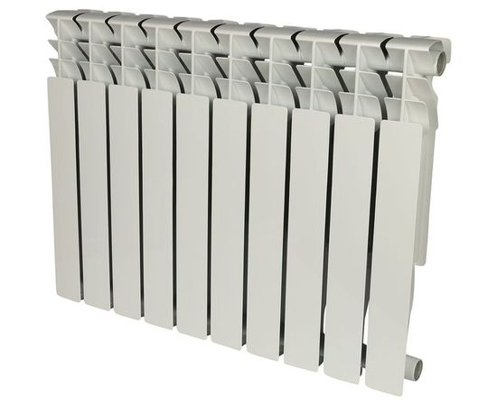 Алюминиевый радиатор ROMMER Plus 500 10 секций RAL9016 89566 