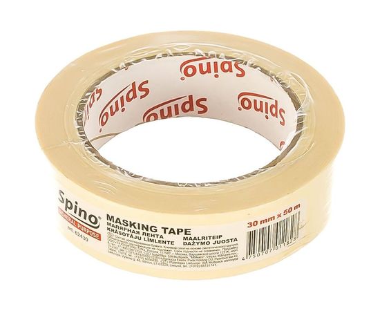 Малярная лента SPINO белая 60oC 30мм x 50м 62430 