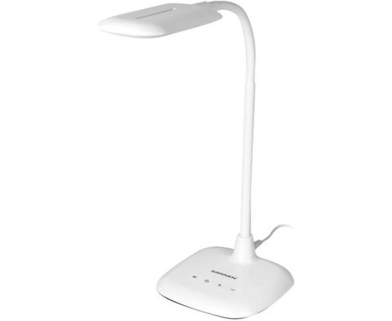 Настольный светильник SONNEN BR-819A, на подставке, светодиодный, 8 Вт, белый, 236666 