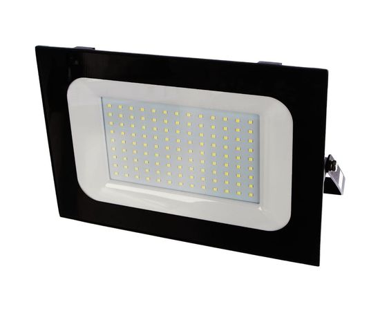 Светодиодный прожектор SAFFIT SFL90-150 2835SMD, 150W 6400K AC220V/50Hz IP65, черный в компактном корпусе 55069 