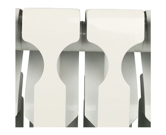 Алюминиевый радиатор ROMMER Plus 500 10 секций RAL9016 89566 – изображение 3